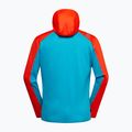 Férfi pulóver La Sportiva Upendo Hoody tropic blue/ cherry tomato 2