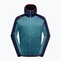 Férfi pulóver La Sportiva Upendo Hoody hurricane/ deep sea