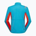 Férfi pulóver La Sportiva Swift Longsleeve tropic blue/ cherry tomato 2