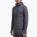 Férfi trekking kapucnis pulóver La Sportiva Chill Thermal Hoody onyx/chalk