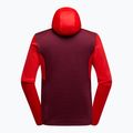 Férfi La Sportiva Chill Thermal Hoody mountain red / redwood trekking melegítő pulóver 2
