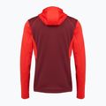 Férfi La Sportiva Chill Thermal Hoody mountain red / redwood trekking melegítő pulóver 2