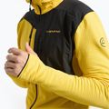 Férfi thermo kapucnis pulóver La Sportiva Lucendro Thermal Hoody yellow/black 3