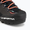 Női magashegyi bakancs La Sportiva Aequilibrium LT GTX black/hibiscus 7