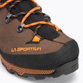 Férfi túrabakancs La Sportiva Aequilibrium Trek GTX chocolate/papaya 7