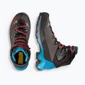 Női túracipő La Sportiva Aequilibrium Trek GTX carbon/malibu blue 13
