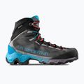 Női túracipő La Sportiva Aequalibrum Hike GTX carbon/malibu blue 2