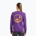 Női pulóver La Sportiva Climbing On The Moon purple/yellow 2