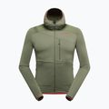 Férfi polár kapucnis pulóver La Sportiva Aequilibrium Thermal Hoody cypress/mountain red