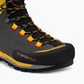 La Sportiva Trango Tech Leather férfi magashegyi bakancs GTX black/yellow 7