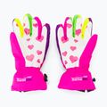 Gyermek snowboard kesztyű Level Lucky pink 4146 2