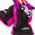 Gyermek snowboard kesztyű Level Lucky pink 4146 4