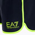 Férfi fürdősort EA7 Emporio Armani Water Sports Core Piping blu navy/fluo lime 3