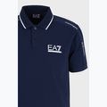 Férfi galléros póló EA7 Emporio Armani Train Visibility navy blue 3