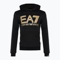 Férfi pulóver EA7 Emporio Armani Train Logo Series Oversize Logo Hoodie Coft black 5