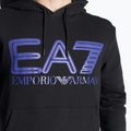 Férfi pulóver EA7 Emporio Armani Train Logo Series Oversize Logo Hoodie Coft black 3