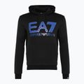 Férfi pulóver EA7 Emporio Armani Train Logo Series Oversize Logo Hoodie Coft black 5