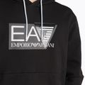 Férfi pulóver EA7 Emporio Armani Train Visibility Hoodie black 3