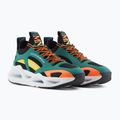 Cipő EA7 Emporio Armani Infinity Cage black/ evergreen/ orange fluo 8