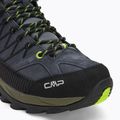 Férfi túrabakancs CMP Rigel Mid szürke/sárga fluo 7