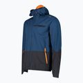 férfi softshell kabát  CMF Zip Hood bluesteel 3