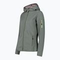 Női CMP Zip Hood trekking pulóver szalvia/jade 2