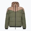 Férfi kabát EA7 Emporio Armani Train Athletic Colour Block Padded beetlee