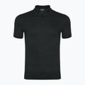 Férfi EA7 Emporio Armani Train Lux Polo Modal modál fekete póló EA7 Emporio Armani Train Lux Polo Modal fekete póló