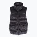 Női kabát EA7 Emporio Armani Train Athletic Velour Extra Padded black 3