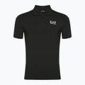 Férfi EA7 Emporio Armani Train Visibility Polo fekete