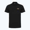 Férfi EA7 Emporio Armani Core Identity póló fekete / arany logó