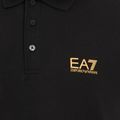 Férfi EA7 Emporio Armani Core Identity póló fekete / arany logó 3