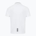 Férfi EA7 Emporio Armani Core Identity Piqué póló póló fehér 2