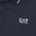 Férfi EA7 Emporio Armani Core Identity Piqué Polo póló armani kék 3