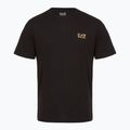 Férfi EA7 Emporio Armani Pima Cotton Core Identity póló fekete
