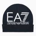EA7 Emporio Armani Mountain Visibility Beanie kék/fehér téli sapka