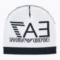 EA7 Emporio Armani Mountain Visibility Beanie kék/fehér téli sapka 4