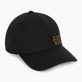 EA7 Emporio Armani TrainCore IdentityLogo baseball sapka fekete / arany