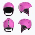 Gyerek sísisak Briko Makalu Jr shiny pink/white