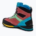 Női trekking cipő Lomer Badia High Mtx turquoise/begon 3