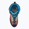 Női trekking cipő Lomer Badia High Mtx turquoise/begon 5
