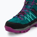 Gyerek trekking cipő CMP Rigel Mid lake/pink fluo 7