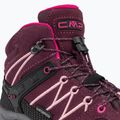CMP gyermek túrabakancs Rigel Mid Wp bordó 3Q12944/05HM 10