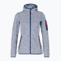Női CMP szürke fleece pulóver 3H19826/02MM