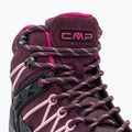 CMP Rigel Mid gyermek túrabakancs bordó 3Q12944J 12