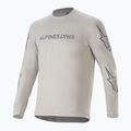Férfi kerékpáros hosszú ujjú Alpinestars A-Dura Switch világosszürke