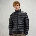Férfi kabát Blauer USA Sewall black inside mist grey 2