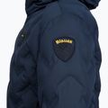 Férfi kabát Blauer USA Piery blue inside brown 3