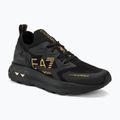 Cipő EA7 Emporio Armani Black & White Altura Knit triple black/gold