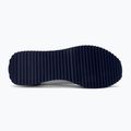 EA7 Emporio Armani fekete-fehér Vintage fehér/középkori kék cipő 4